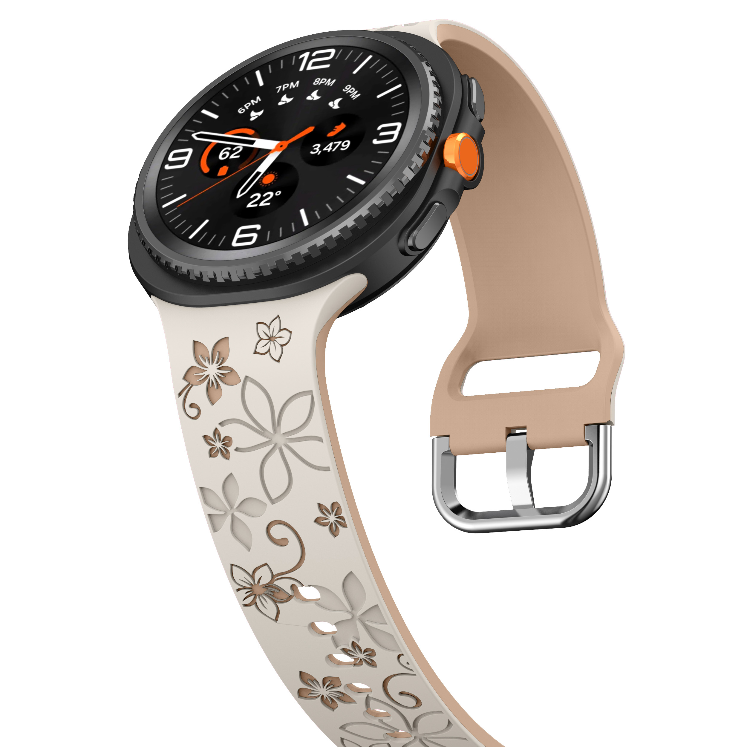 sylikonovyj-reminecz-bloomy-dlya-samsung-galaxy-watch-8-40mm-44mm-8-classic-molochno-bezhevyj-5