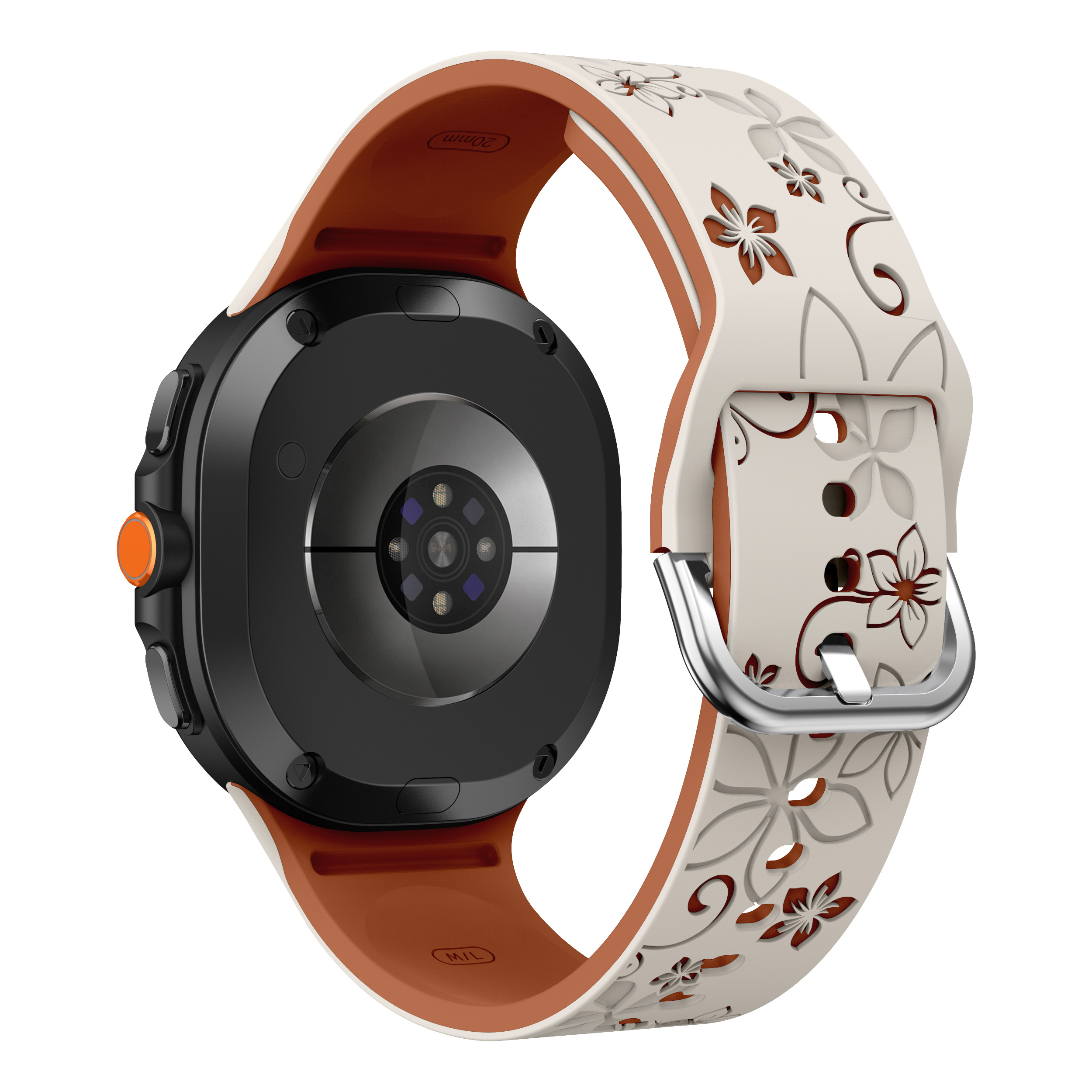 sylikonovyj-reminecz-bloomy-dlya-samsung-galaxy-watch-8-40mm-44mm-8-classic-molochno-korychnevyj-1