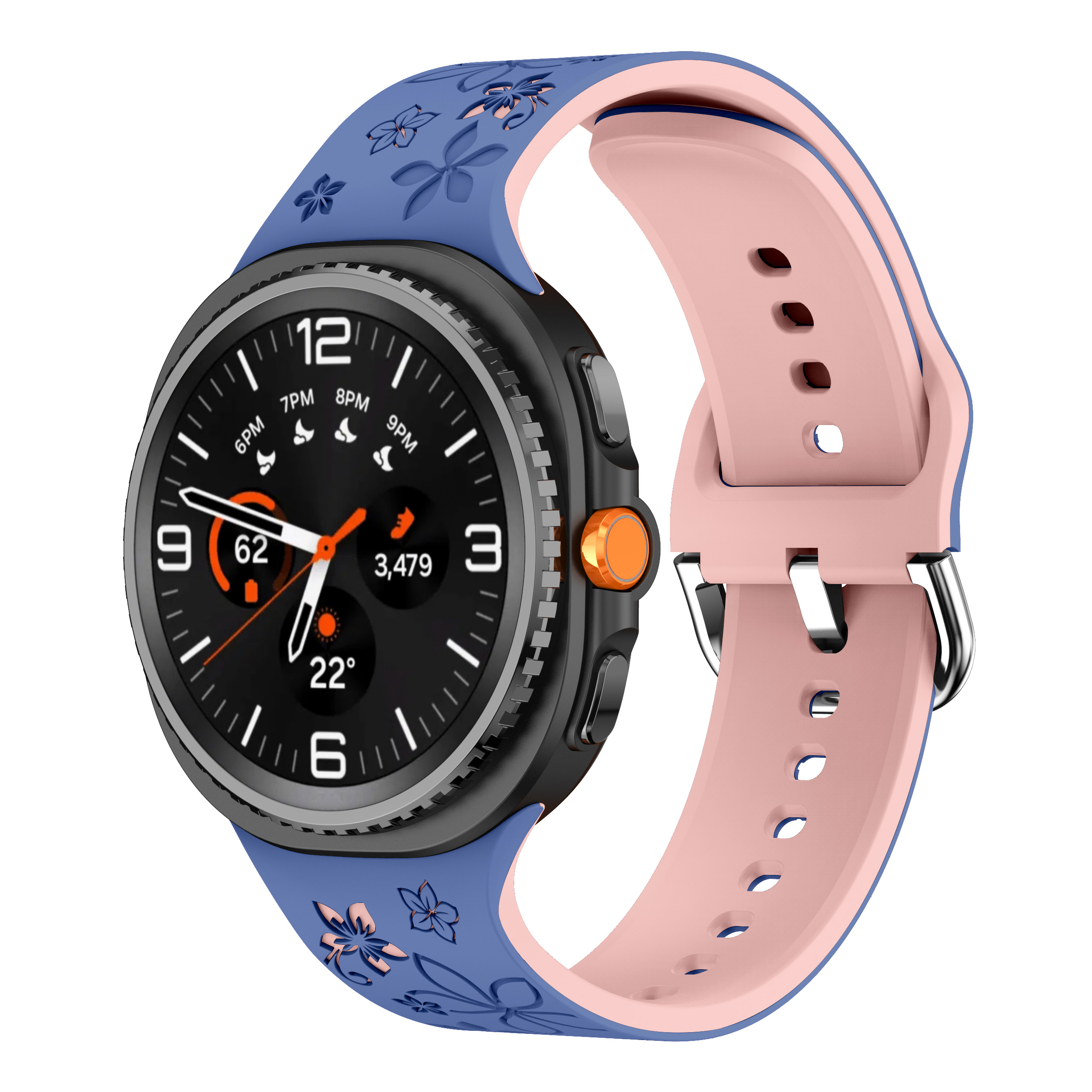 sylikonovyj-reminecz-bloomy-dlya-samsung-galaxy-watch-8-40mm-44mm-8-classic-syno-rozhevyj-2