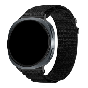Нейлоновий ремінець AlphineStrap для Samsung Galaxy Watch 8 40mm / 44mm / 8 Classic - чорний