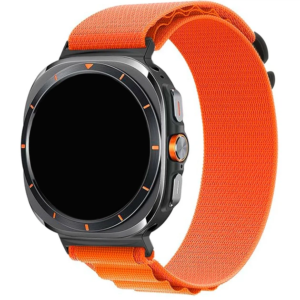 Нейлоновий ремінець AlphineStrap для Samsung Galaxy Watch 8 40mm / 44mm / 8 Classic - помаранчевий
