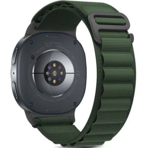 Нейлоновий ремінець AlphineStrap для Samsung Galaxy Watch 8 40mm / 44mm / 8 Classic - зелений