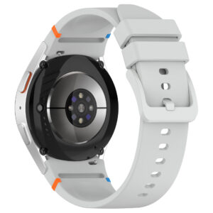 Силіконовий ремінець Seven для Samsung Galaxy Watch 4 / 5 / 6 сірий 20mm