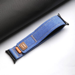 Нейлоновий ремінець Jeans для Samsung Galaxy Watch Ultra - блакитний
