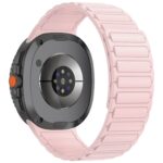 Силіконовий магнітний ремінець Magnet для Samsung Galaxy Watch 8 / 8 Classic / 9 - рожевий