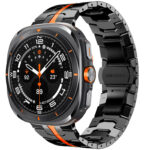 Металевий ремінець Iron для Samsung Galaxy Watch Ultra / Ultra 2 - чорний