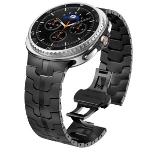 Металевий ремінець Iron для Samsung Galaxy Watch Ultra / Ultra 2 - чорний