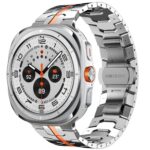 Металевий ремінець Iron для Samsung Galaxy Watch Ultra / Ultra 2 - чорний