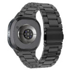 Металевий ремінець Stainless Premium для Samsung Galaxy Watch 8 / 8 Classic / 9 - срібно-чорний