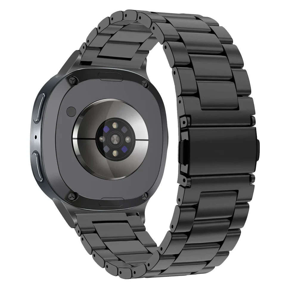 metalevyj-reminecz-stainless-premium-dlya-samsung-galaxy-watch-8-8-classic-9-chornyj-1 Металевий ремінець Stainless Premium для Samsung Galaxy Watch 8 / 8 Classic / 9 - чорний