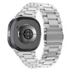 Металевий ремінець Stainless Premium для Samsung Galaxy Watch 8 / 8 Classic / 9 - срібно-чорний