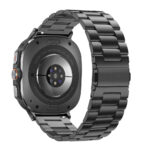 Металевий ремінець Stainless Premium для Samsung Galaxy Watch Ultra / Ultra 2 - срібно-чорний