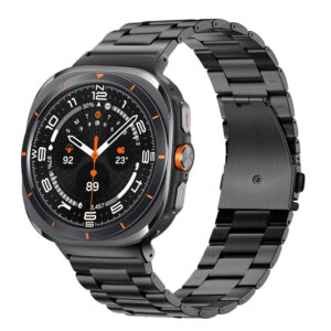 Металевий ремінець Stainless Premium для Samsung Galaxy Watch Ultra / Ultra 2 - чорний