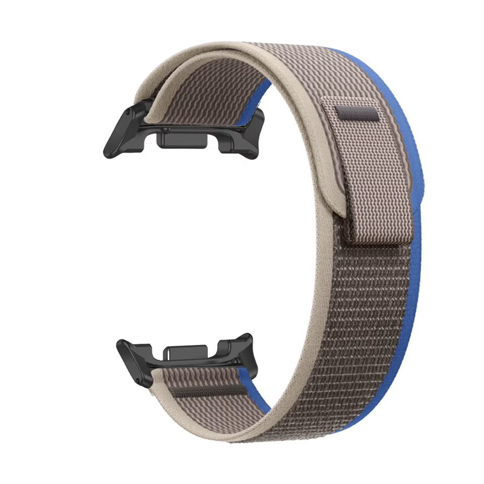 nejlonovyj-reminecz-cloth-dlya-samsung-galaxy-watch-8-9-siro-synij-l-2 Нейлоновий ремінець Cloth для Samsung Galaxy Watch 8 / 8 Classic / 9 - сіро-синій