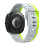 Силіконовий спортивний ремінець Ranger для Samsung Galaxy Watch Ultra / Ultra 2 - помаранчевий