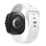 Силіконовий спортивний ремінець Ranger для Samsung Galaxy Watch Ultra / Ultra 2 - помаранчевий