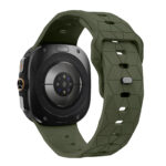 Силіконовий спортивний ремінець Ranger для Samsung Galaxy Watch Ultra / Ultra 2 - помаранчевий