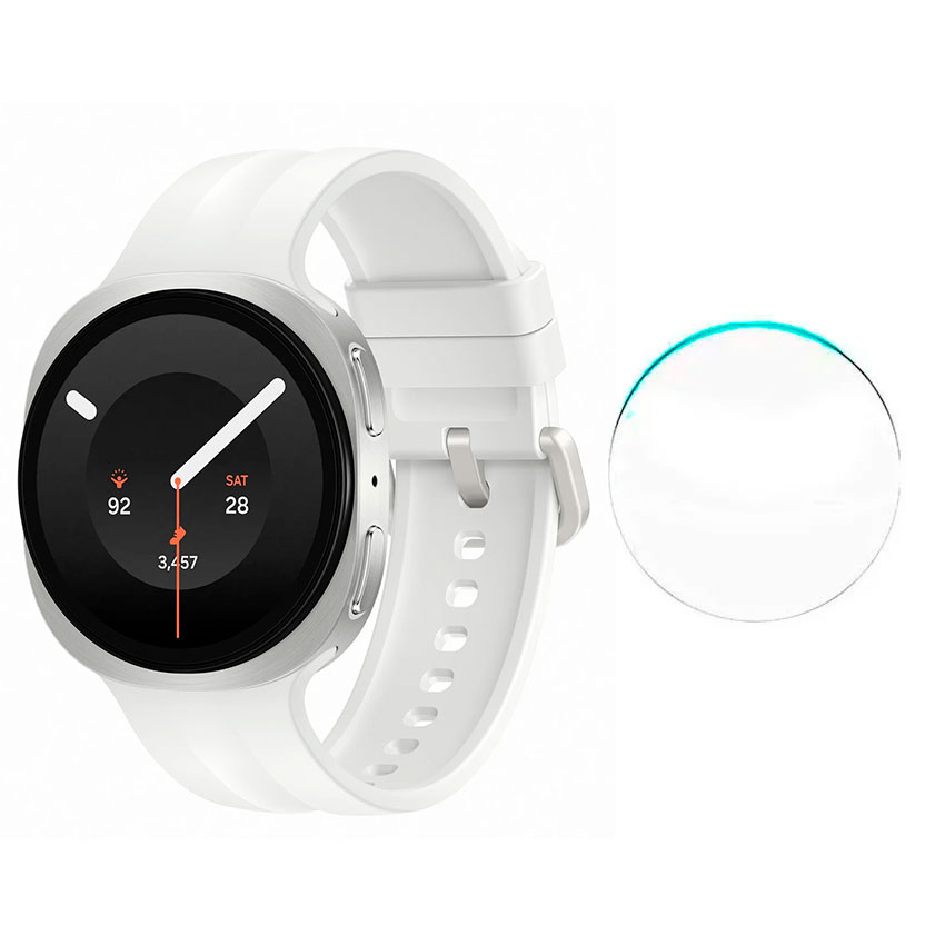 steklo-1sht-samsung-galaxy-watch-9-40-1 Захисне скло для годинника Samsung Galaxy Watch 9 40mm SM-L340 - 1шт