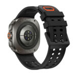 Силіконовий перфорований ремінець UltraSport для Samsung Galaxy Watch Ultra / Ultra 2 - помаранчевий