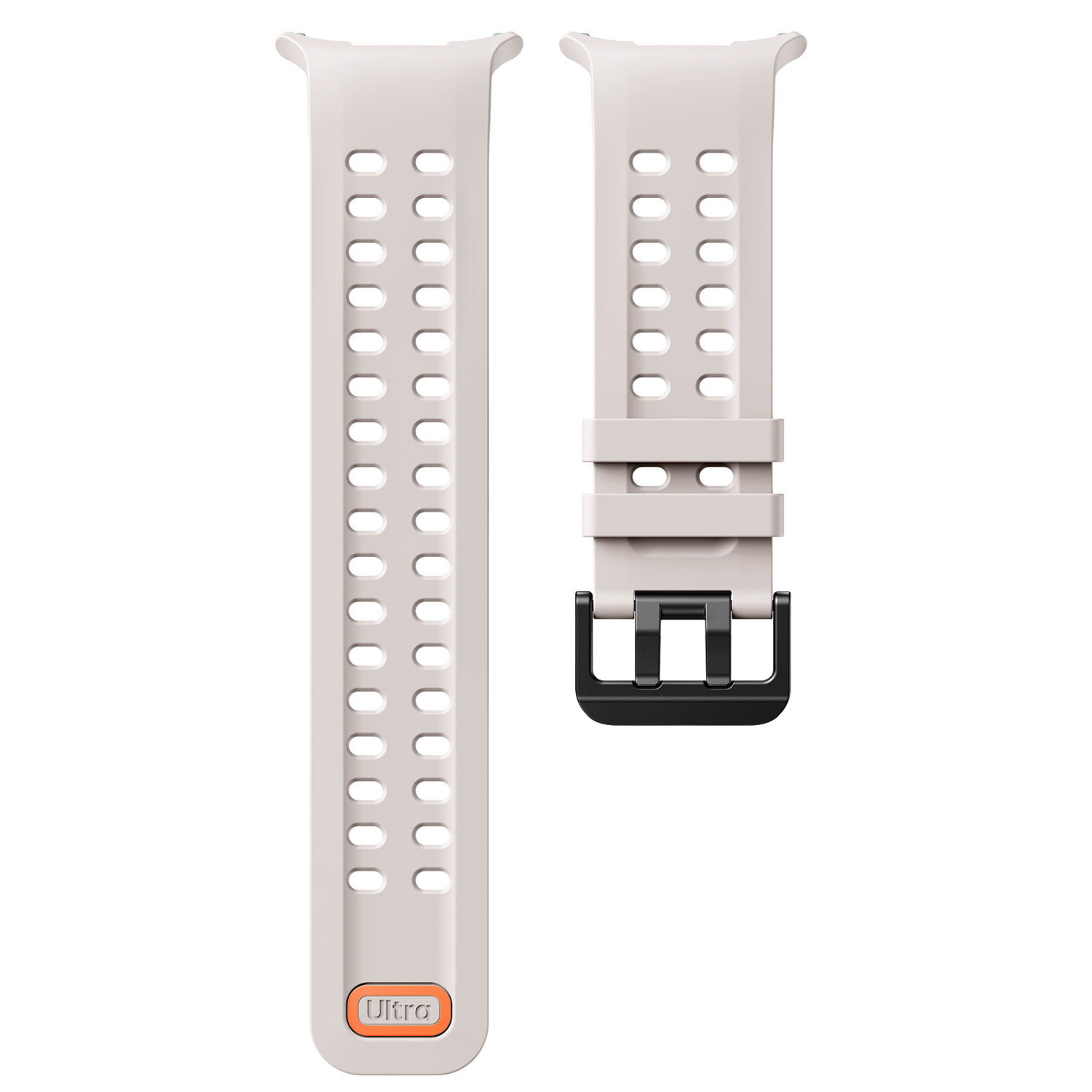 sylikonovyj-perforovanyj-reminecz-ultrasport-dlya-samsung-galaxy-watch-ultra-svitlo-bezhevyj-3 Силіконовий перфорований ремінець UltraSport для Samsung Galaxy Watch Ultra / Ultra 2 - світло-бежевий