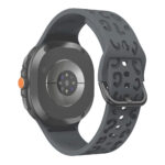 Силіконовий ремінець LEO для Samsung Galaxy Watch 8 / 8 Classic / 9 - коричневий