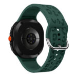 Силіконовий ремінець LEO для Samsung Galaxy Watch 8 / 8 Classic / 9 - коричневий