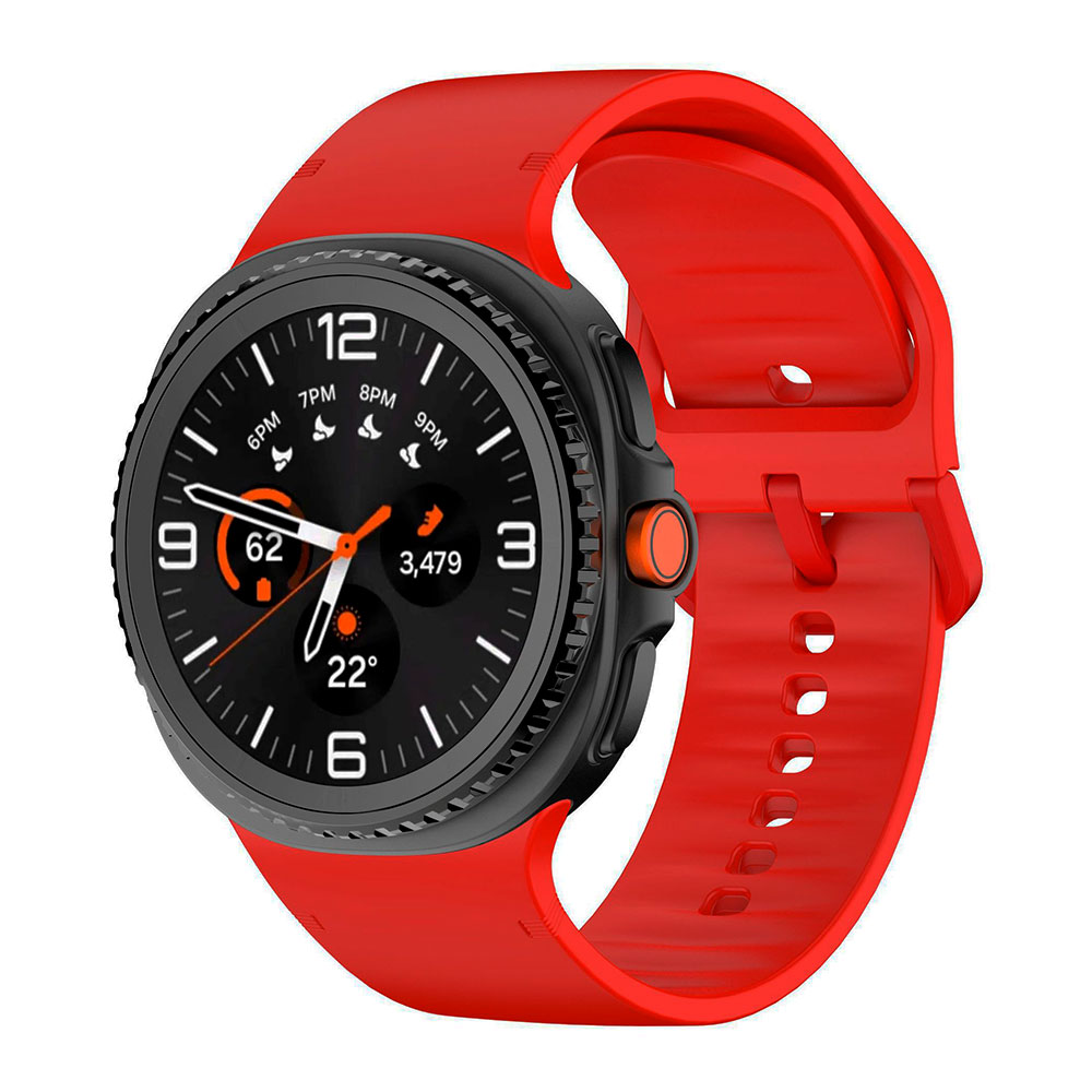 sylikonovyj-reminecz-motion-dlya-samsung-galaxy-watch-8-9-chervonyj-l-1 Силіконовий ремінець Motion для Samsung Galaxy Watch 8 / 8 Classic / 9 — червоний (розмір L, ширина 22 мм)