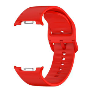 Силіконовий ремінець Motion для Samsung Galaxy Watch 8 / 8 Classic / 9 — червоний (розмір M, ширина 20 мм)
