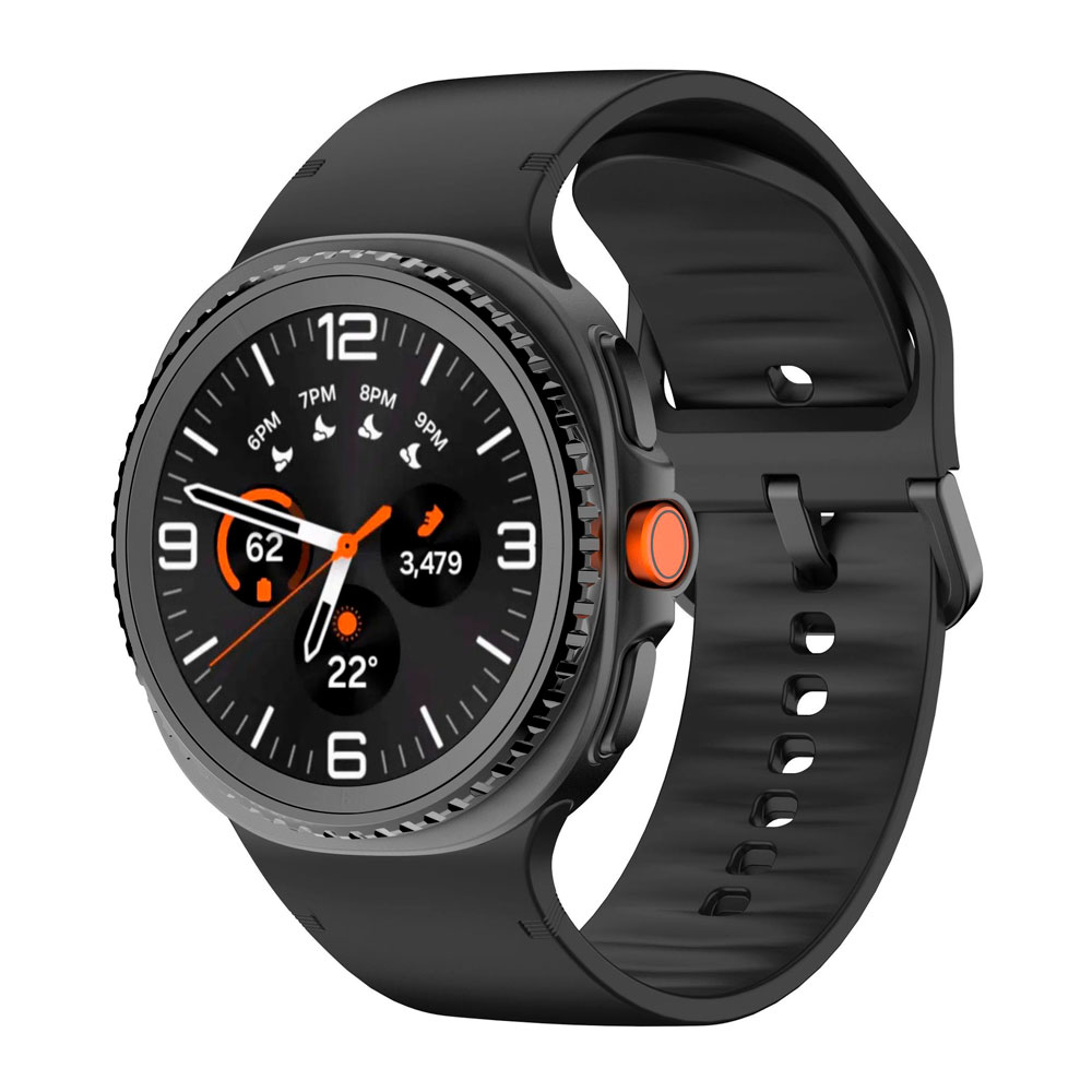 sylikonovyj-reminecz-motion-dlya-samsung-galaxy-watch-8-9-chornyj-l-1 Силіконовий ремінець Motion для Samsung Galaxy Watch 8 / 8 Classic / 9 — чорний (розмір L, ширина 22 мм)