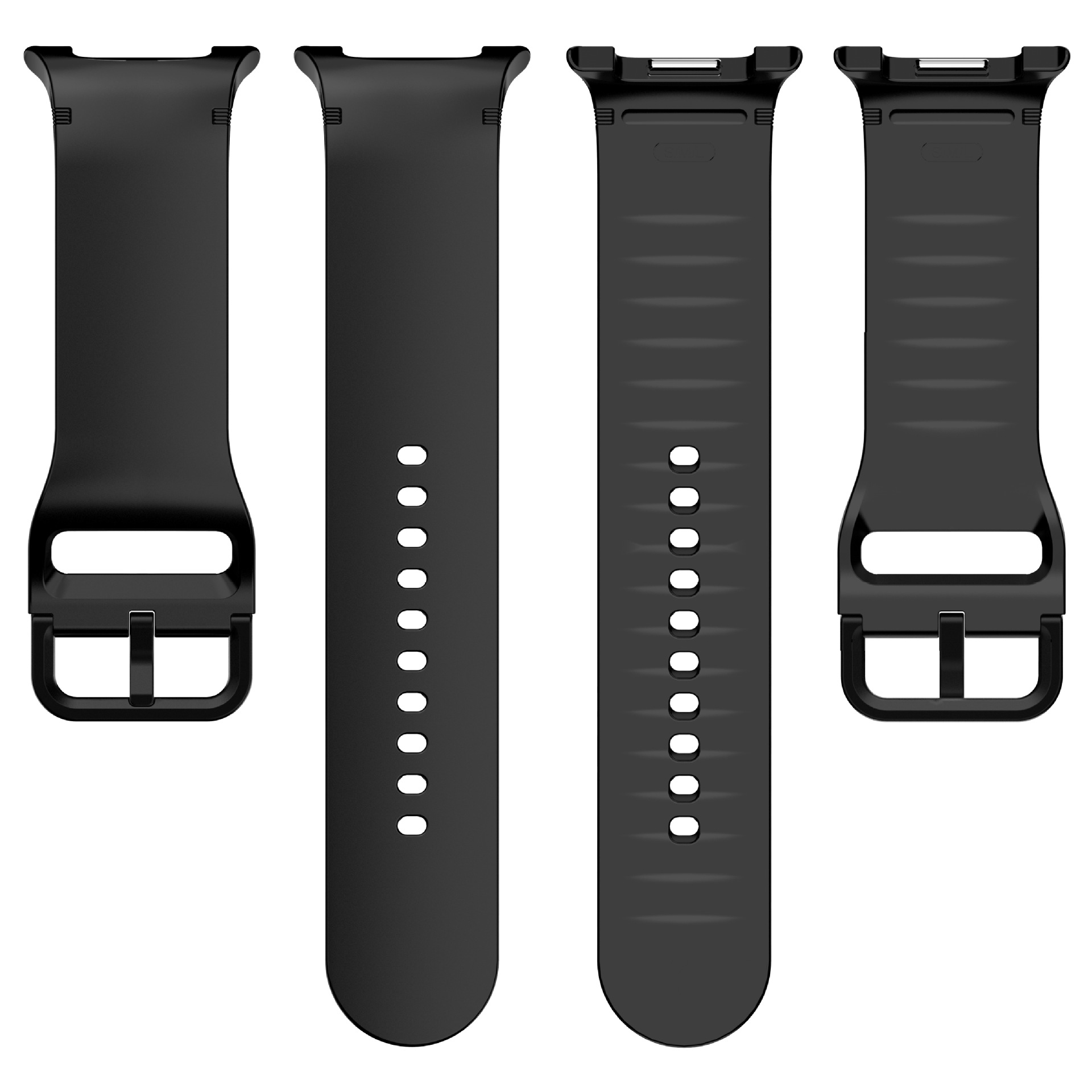 sylikonovyj-reminecz-motion-dlya-samsung-galaxy-watch-8-9-chornyj-l-3 Силіконовий ремінець Motion для Samsung Galaxy Watch 8 / 8 Classic / 9 — чорний (розмір L, ширина 22 мм)
