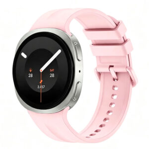 Силіконовий ремінець NINE для Samsung Galaxy Watch 8 / 8 Classic / 9 - рожевий