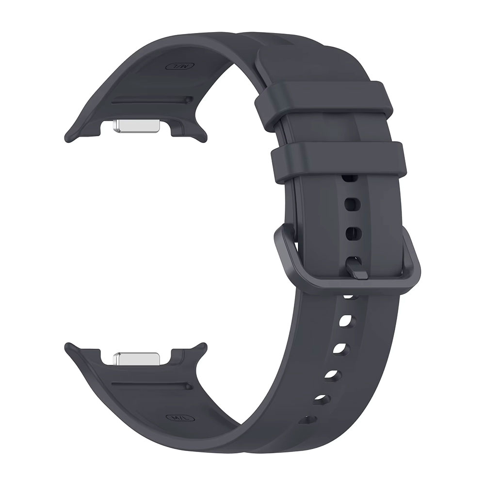 sylikonovyj-reminecz-nine-dlya-samsung-galaxy-watch-8-8-classic-9-temno-siryj-1 Силіконовий ремінець NINE для Samsung Galaxy Watch 8 / 8 Classic / 9 - темно-сірий