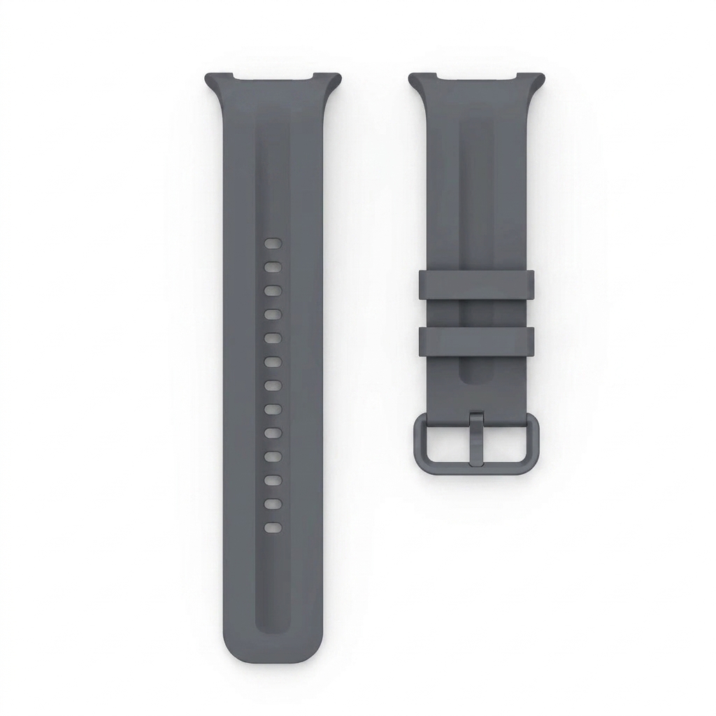 sylikonovyj-reminecz-nine-dlya-samsung-galaxy-watch-8-8-classic-9-temno-siryj-4 Силіконовий ремінець NINE для Samsung Galaxy Watch 8 / 8 Classic / 9 - темно-сірий