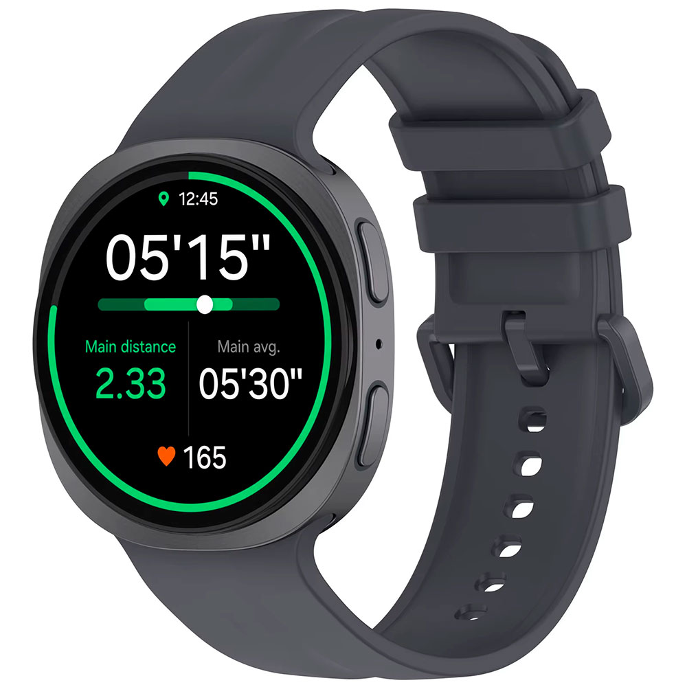 sylikonovyj-reminecz-nine-dlya-samsung-galaxy-watch-8-8-classic-9-temno-siryj-5 Силіконовий ремінець NINE для Samsung Galaxy Watch 8 / 8 Classic / 9 - темно-сірий