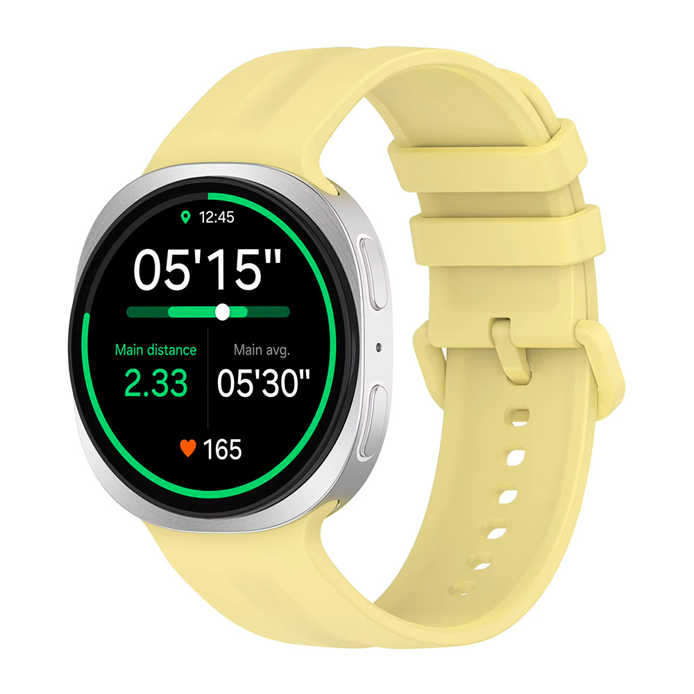 sylikonovyj-reminecz-nine-dlya-samsung-galaxy-watch-8-8-classic-9-zhovtyj-2 Силіконовий ремінець NINE для Samsung Galaxy Watch 8 / 8 Classic / 9 - жовтий