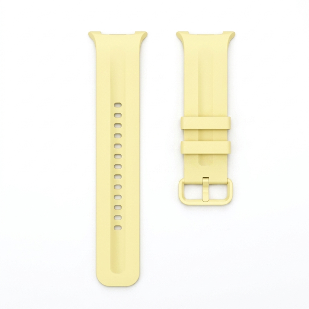 sylikonovyj-reminecz-nine-dlya-samsung-galaxy-watch-8-8-classic-9-zhovtyj-3 Силіконовий ремінець NINE для Samsung Galaxy Watch 8 / 8 Classic / 9 - жовтий