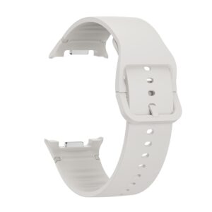 Силіконовий ремінець Pulse для Samsung Galaxy Watch 8 / 8 Classic / 9 - білий