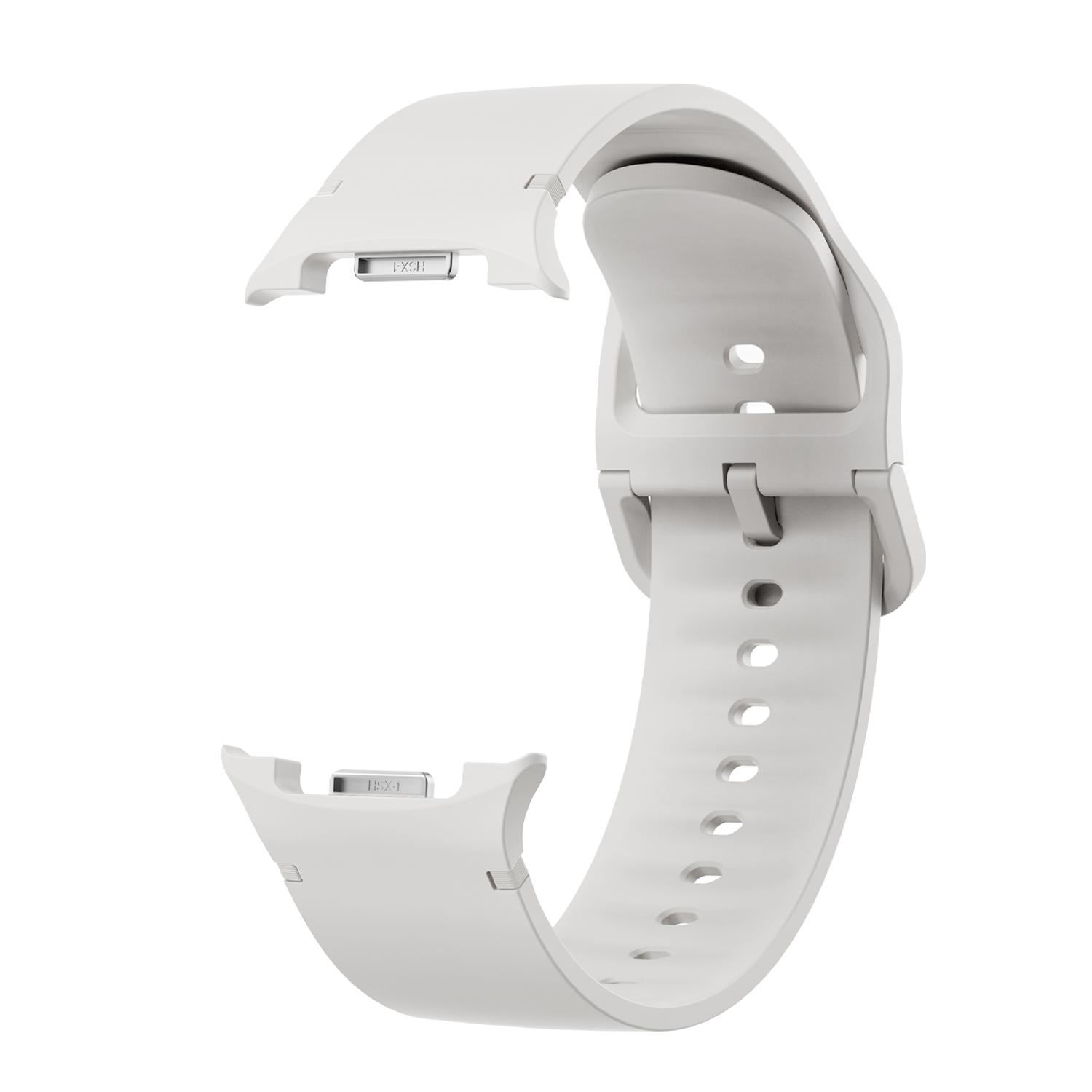 sylikonovyj-reminecz-pulse-dlya-samsung-galaxy-watch-8-9-bilyj-3 Силіконовий ремінець Pulse для Samsung Galaxy Watch 8 / 8 Classic / 9 - білий