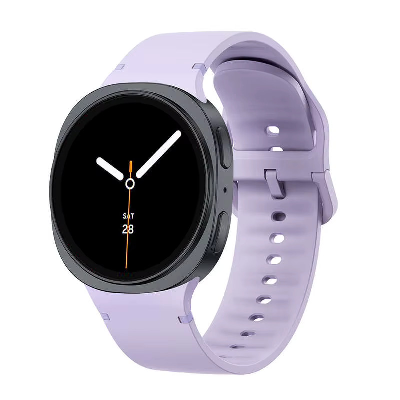 sylikonovyj-reminecz-pulse-dlya-samsung-galaxy-watch-8-9-buzkovyj-1 Силіконовий ремінець Pulse для Samsung Galaxy Watch 8 / 8 Classic / 9 - фіолетовий