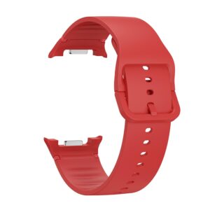 Силіконовий ремінець Pulse для Samsung Galaxy Watch 8 / 8 Classic / 9 - червоний