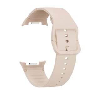 Силіконовий ремінець Pulse для Samsung Galaxy Watch 8 / 8 Classic / 9 - бежевий