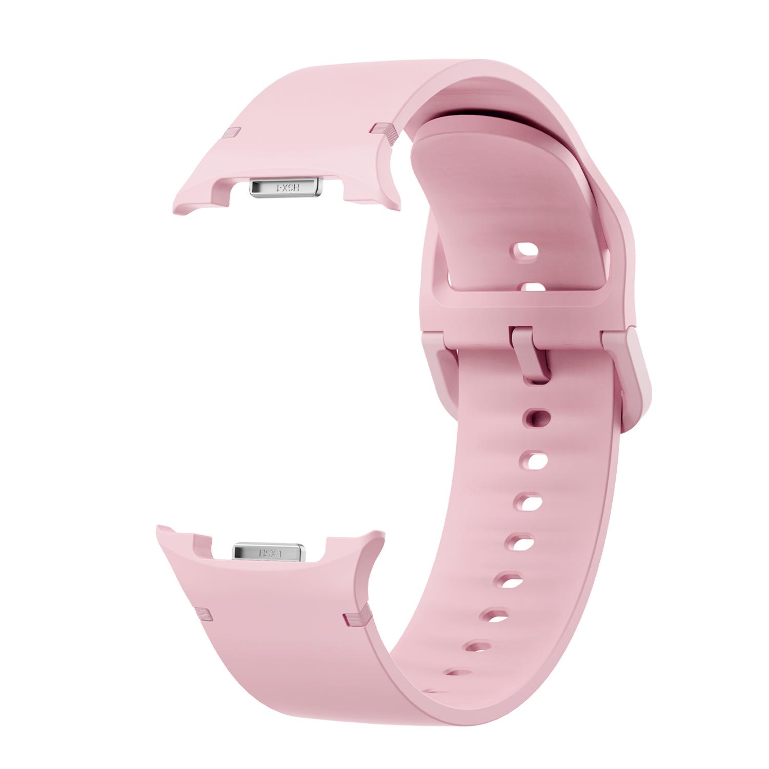 sylikonovyj-reminecz-pulse-dlya-samsung-galaxy-watch-8-9-rozhevyj-3 Силіконовий ремінець Pulse для Samsung Galaxy Watch 8 / 8 Classic / 9 - рожевий