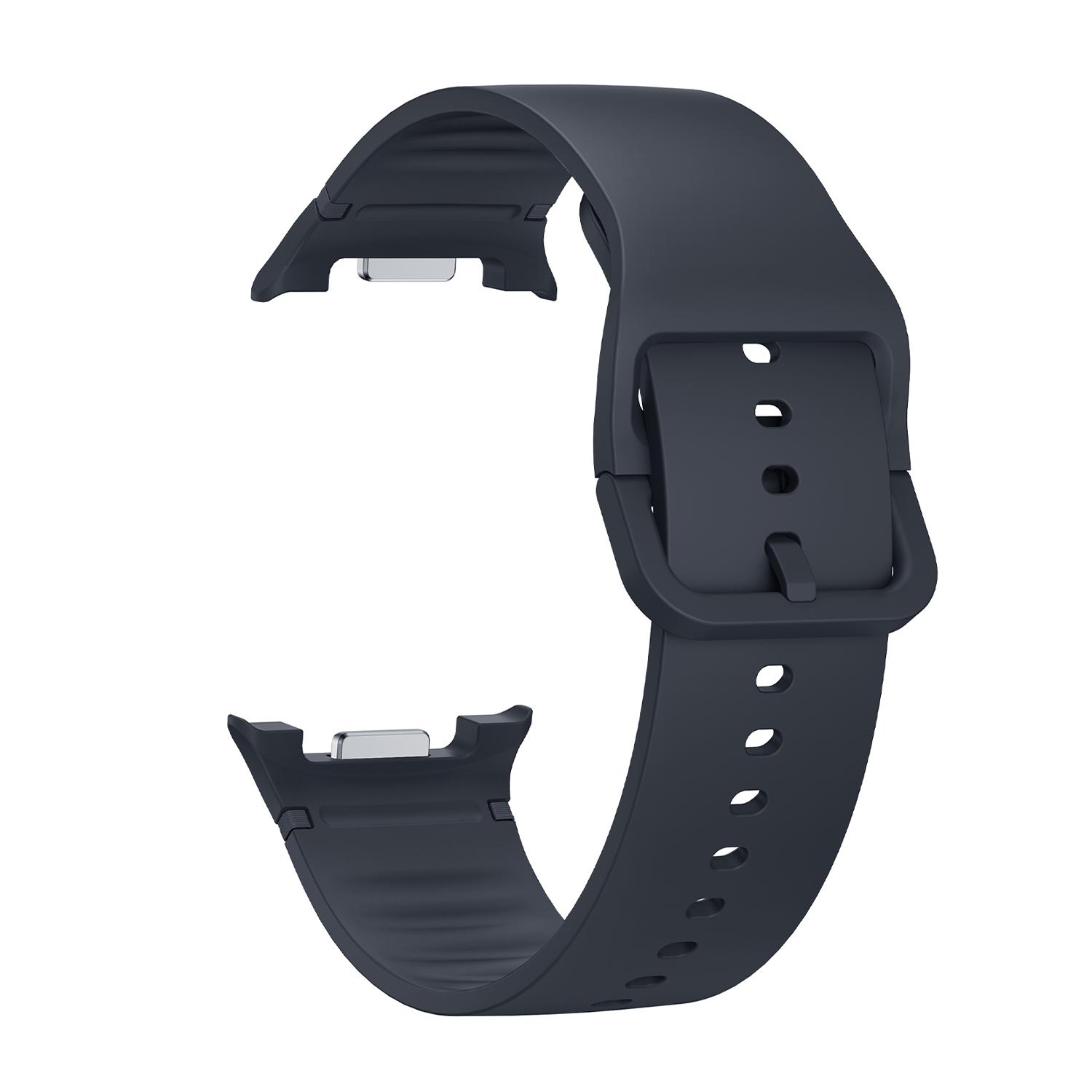 sylikonovyj-reminecz-pulse-dlya-samsung-galaxy-watch-8-9-temno-siryj-2 Силіконовий ремінець Pulse для Samsung Galaxy Watch 8 / 8 Classic / 9 - темно-сірий