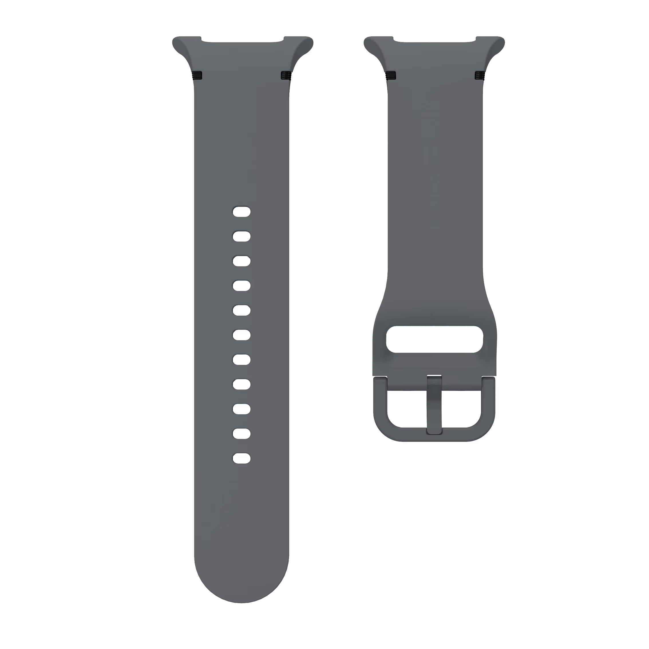 sylikonovyj-reminecz-pulse-dlya-samsung-galaxy-watch-8-9-temno-siryj-4 Силіконовий ремінець Pulse для Samsung Galaxy Watch 8 / 8 Classic / 9 - темно-сірий