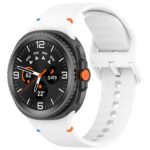 Силіконовий ремінець Stitch для Samsung Galaxy Watch 8 / 8 Classic / 9 — бежево-рожевий (розмір M/L, ширина 22 мм)