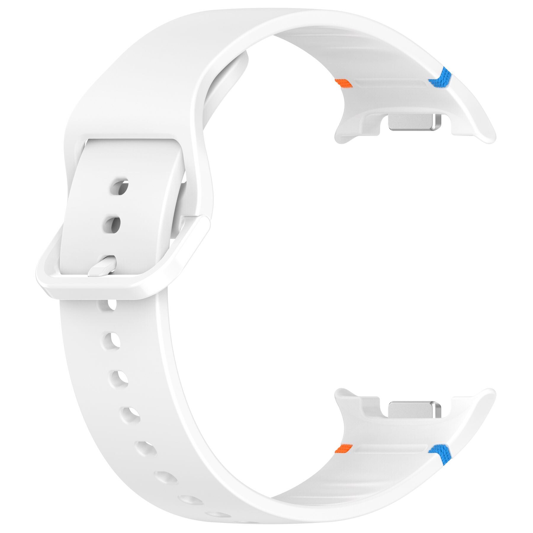 sylikonovyj-reminecz-stitch-dlya-samsung-galaxy-watch-8-9-bilyj-ml-4 Силіконовий ремінець Stitch для Samsung Galaxy Watch 8 / 8 Classic / 9 — білий (розмір M/L, ширина 22 мм)