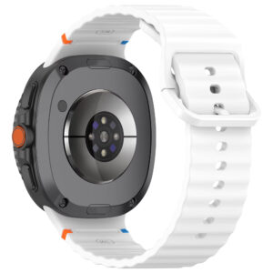 Силіконовий ремінець Seven Pro для Samsung Galaxy Watch 8 / 8 Classic / 9 - білий