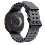Силіконовий перфорований ремінець Ocean для Samsung Galaxy Watch 8 / 8 Classic / 9 - білий