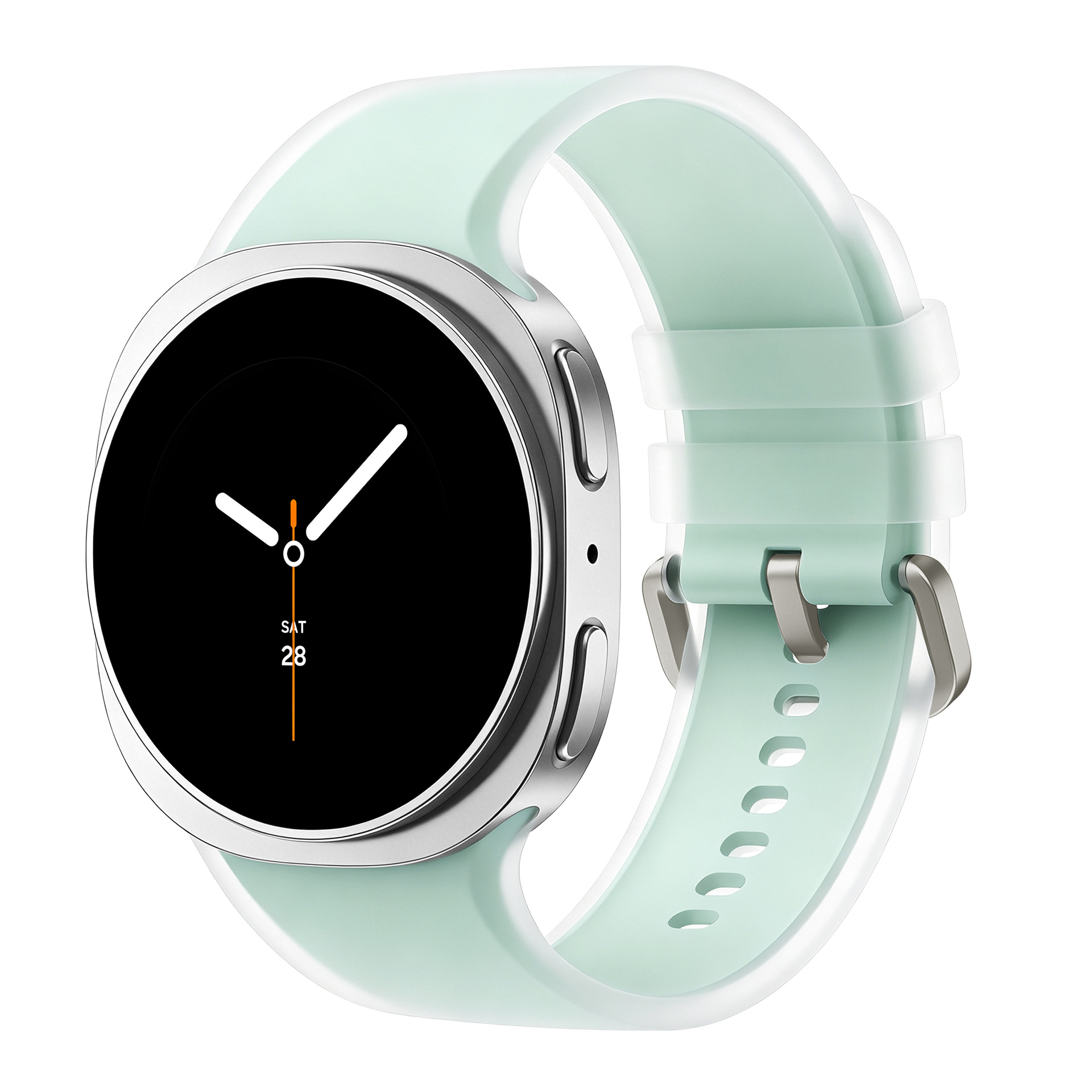 sylikonovyj-reminecz-frost-dlya-samsung-galaxy-watch-8-9-biryuzovyj-22mm-2 Силіконовий ремінець Frost для Samsung Galaxy Watch 8 / 8 Classic / 9 - бірюзовий