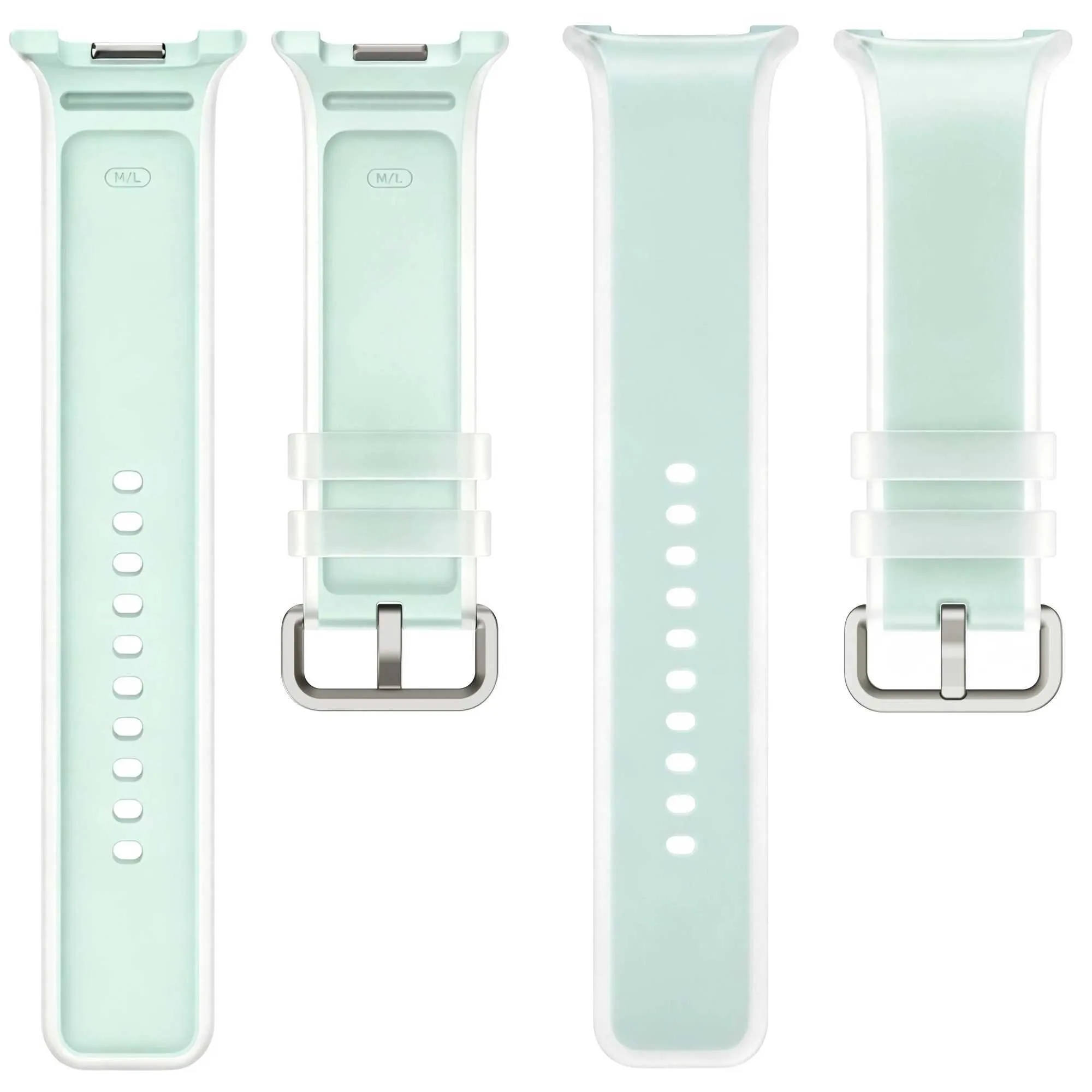 sylikonovyj-reminecz-frost-dlya-samsung-galaxy-watch-8-9-biryuzovyj-22mm-4 Силіконовий ремінець Frost для Samsung Galaxy Watch 8 / 8 Classic / 9 - бірюзовий